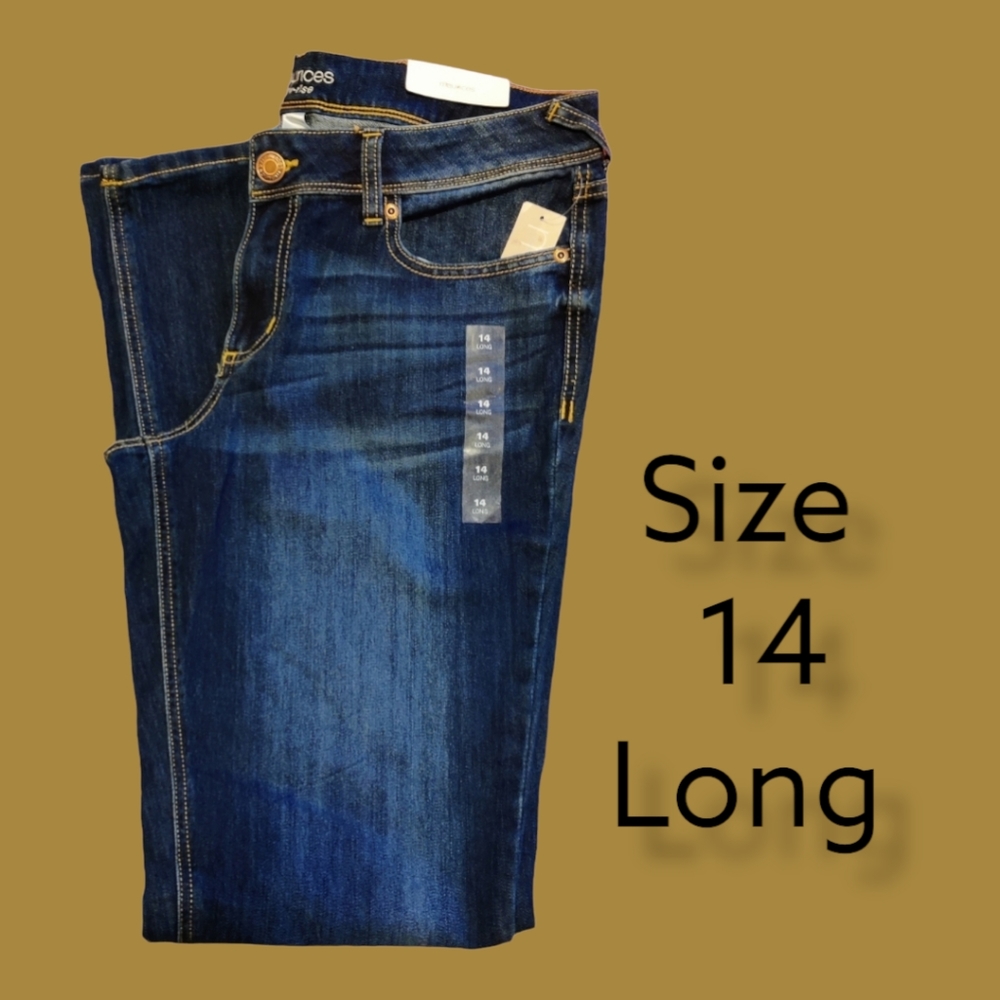 Maurices Jeans SLIM BOOT Sz. 14 Long BNWT